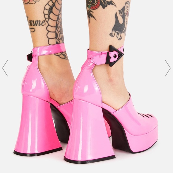 Lamoda: CRISIS MODE CUT OUT HEELS 🌸SOLD🌸 - Picture 3 of 3